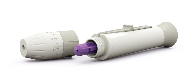Lancing Device-Mini With Ejector
